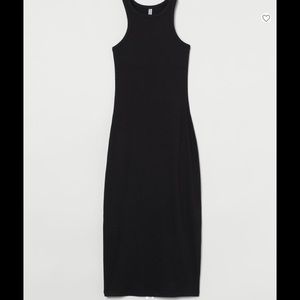 H&M ribbed midi dress size XL